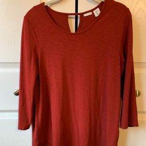 Max Studio Three Quarter Sleeve Women’s Top